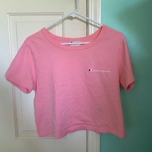 champion cropped t-shirt